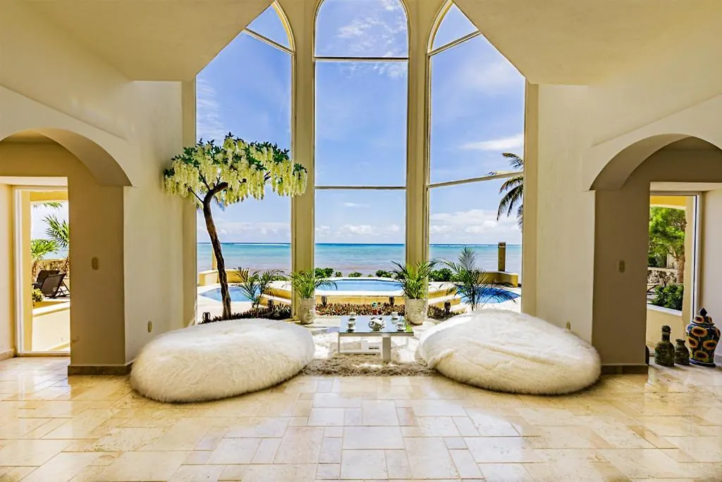 The Oasis Tulum Luxury Front Beach Villa 8 Rooms Tancah 墨西哥
