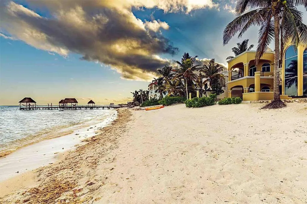 The Oasis Tulum Luxury Front Beach Villa 8 Rooms Tancah